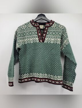 L.L. BEAN Nordic Wool 0-UF37 Sweater size S